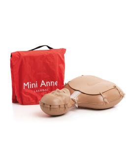 Mini Anne CPR manikin with carry bag