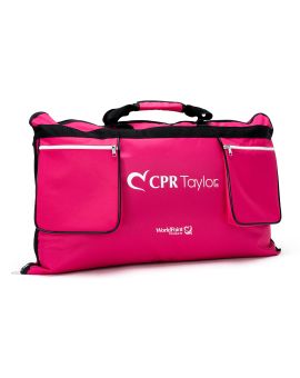 Pink transport bag for individual CPR Taylor manikins
