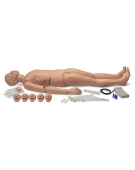 Simulaids® Adult Full Body CPR/Trauma Manikin with Electronic Console Box